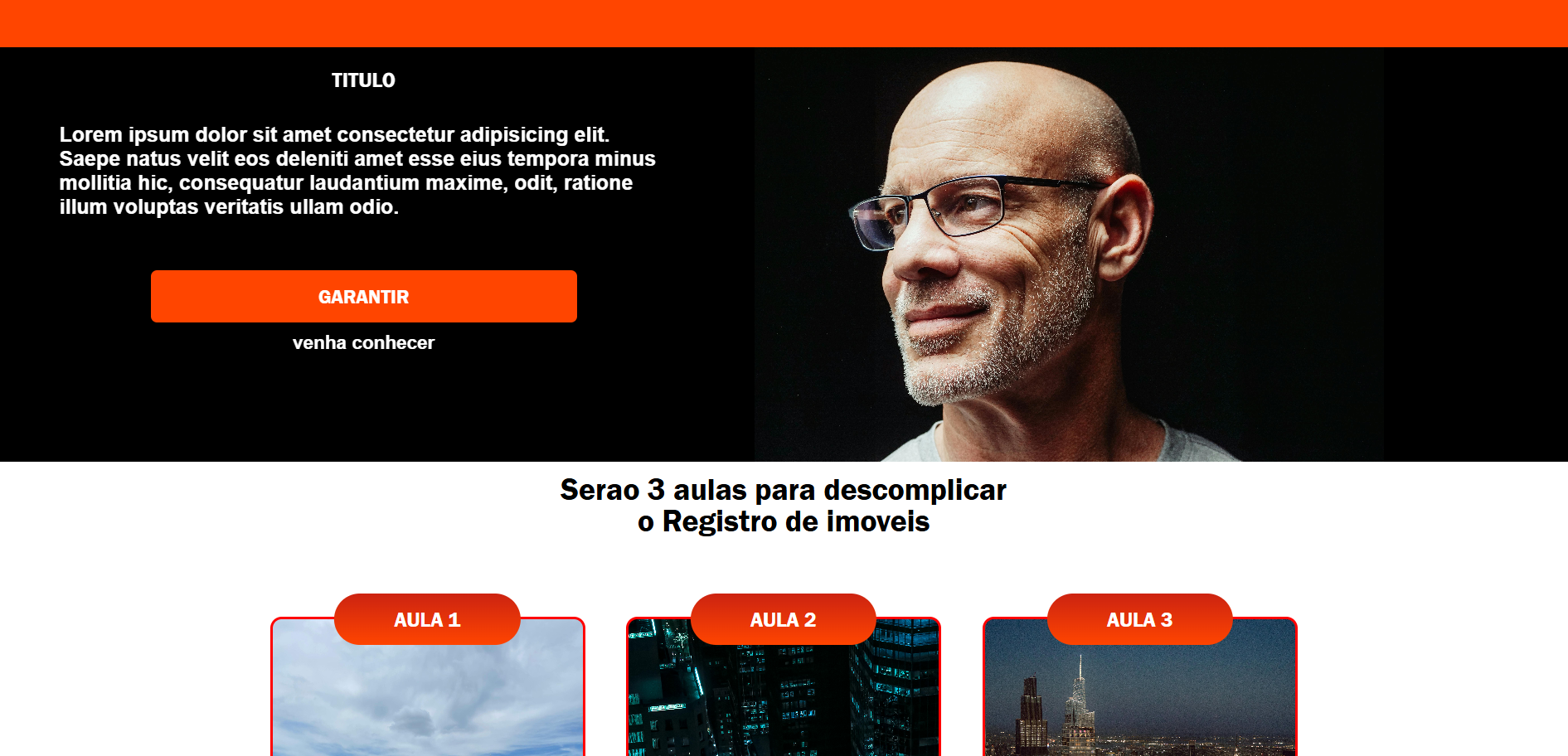Modelo site institucional
