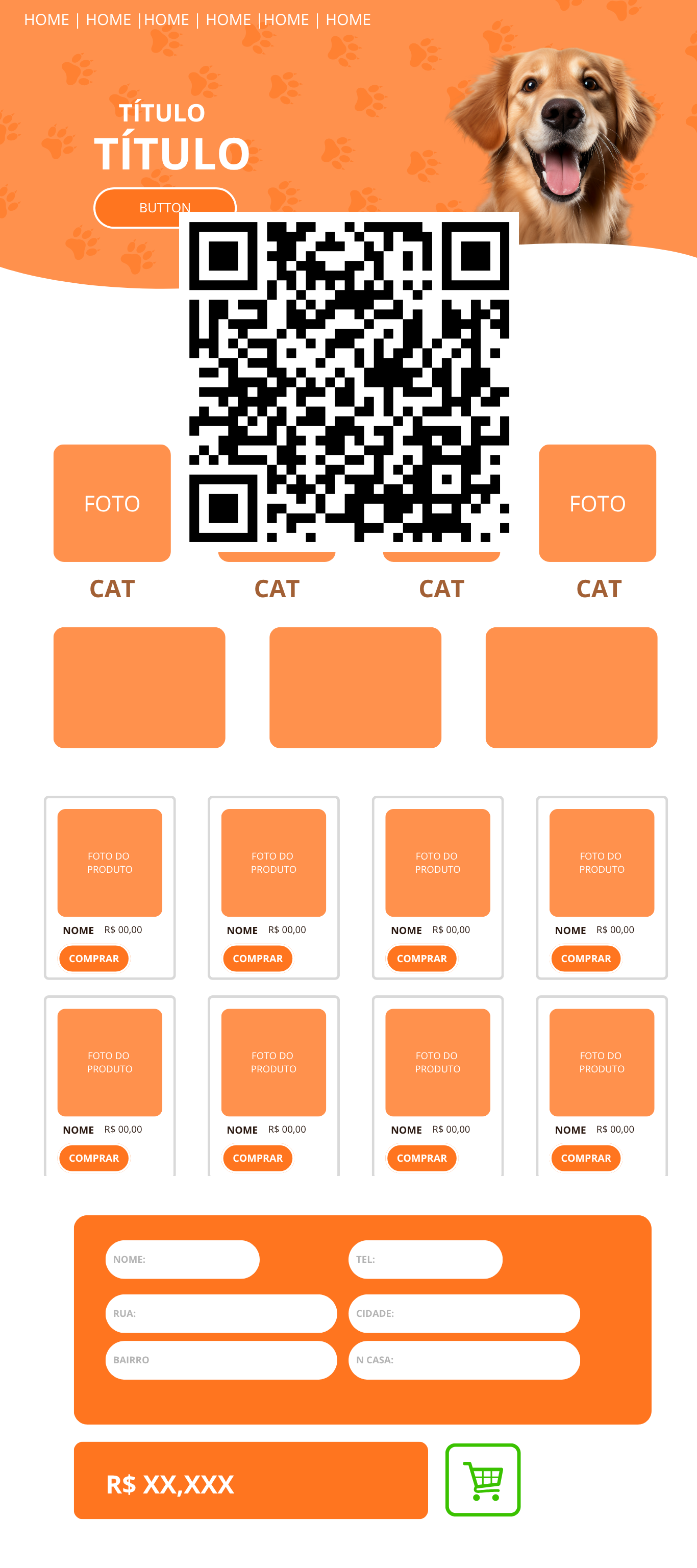 Design com QR Code Integrado